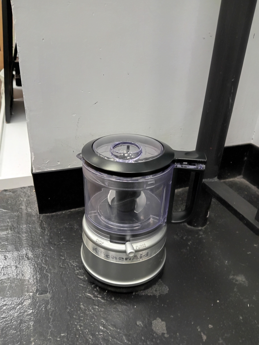 KitchenAid Silver and Black Five Cup Chopper